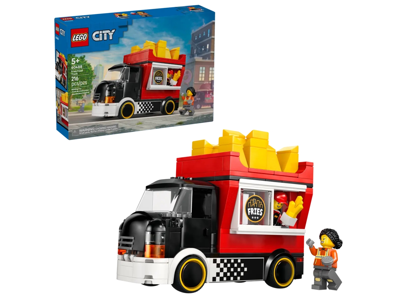 LEGO CITY GREAT VEHICLES FOOD TRUCK PATATINE 60488