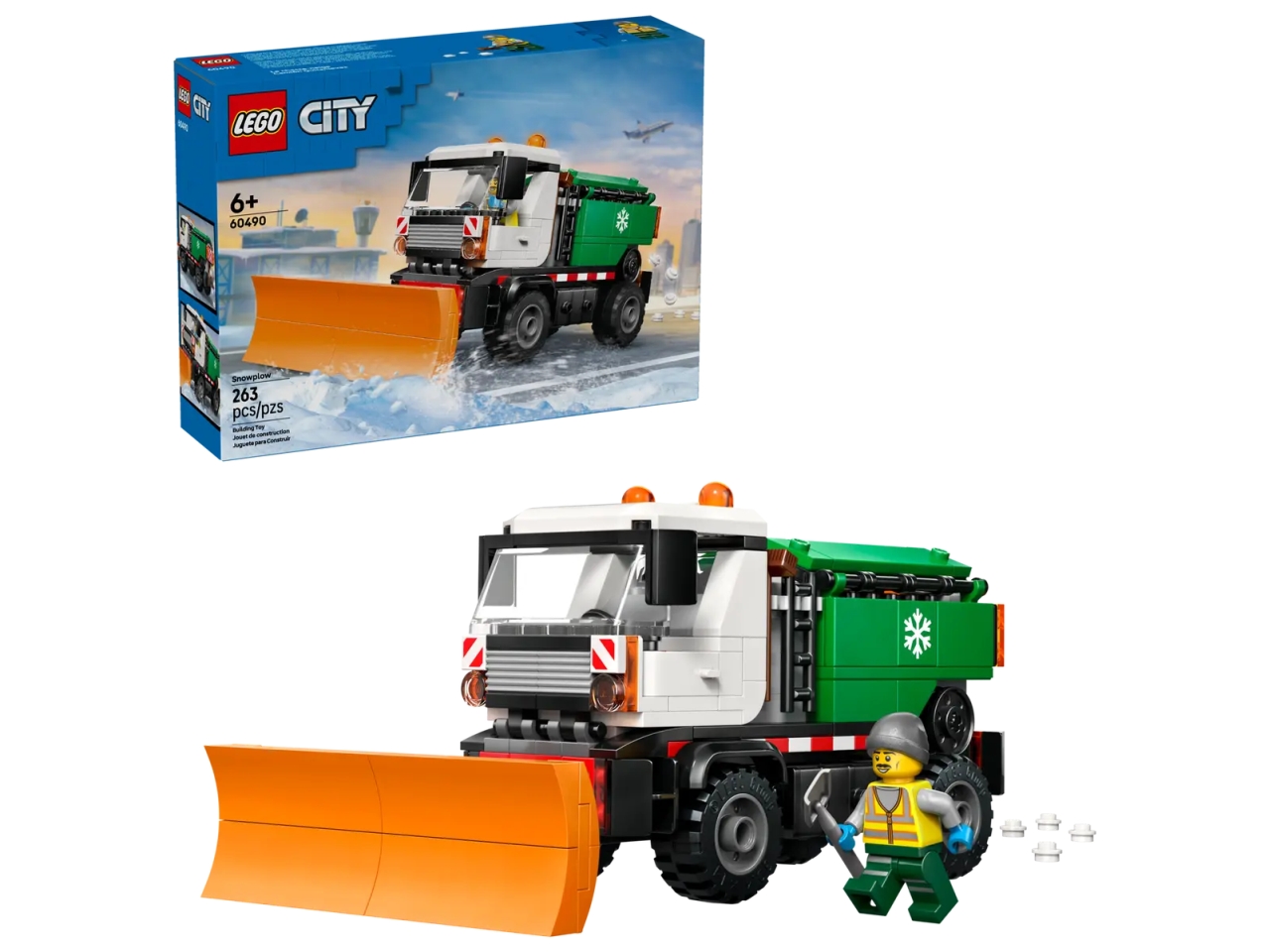 LEGO CITY GREAT VEHICLES SPAZZANEVE 60490