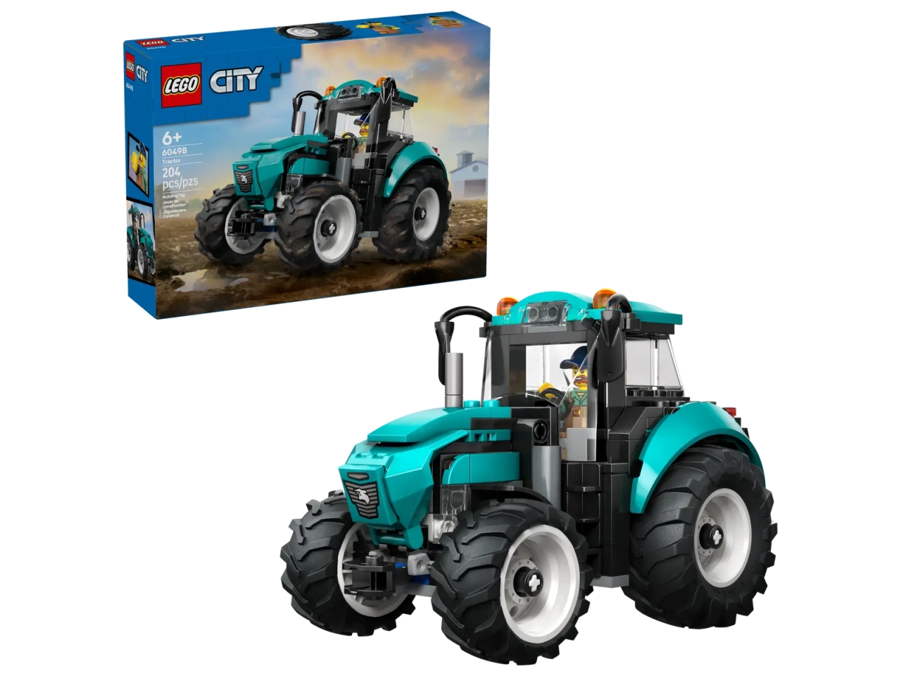 LEGO CITY GREAT VEHICLES TRATTORE 60498