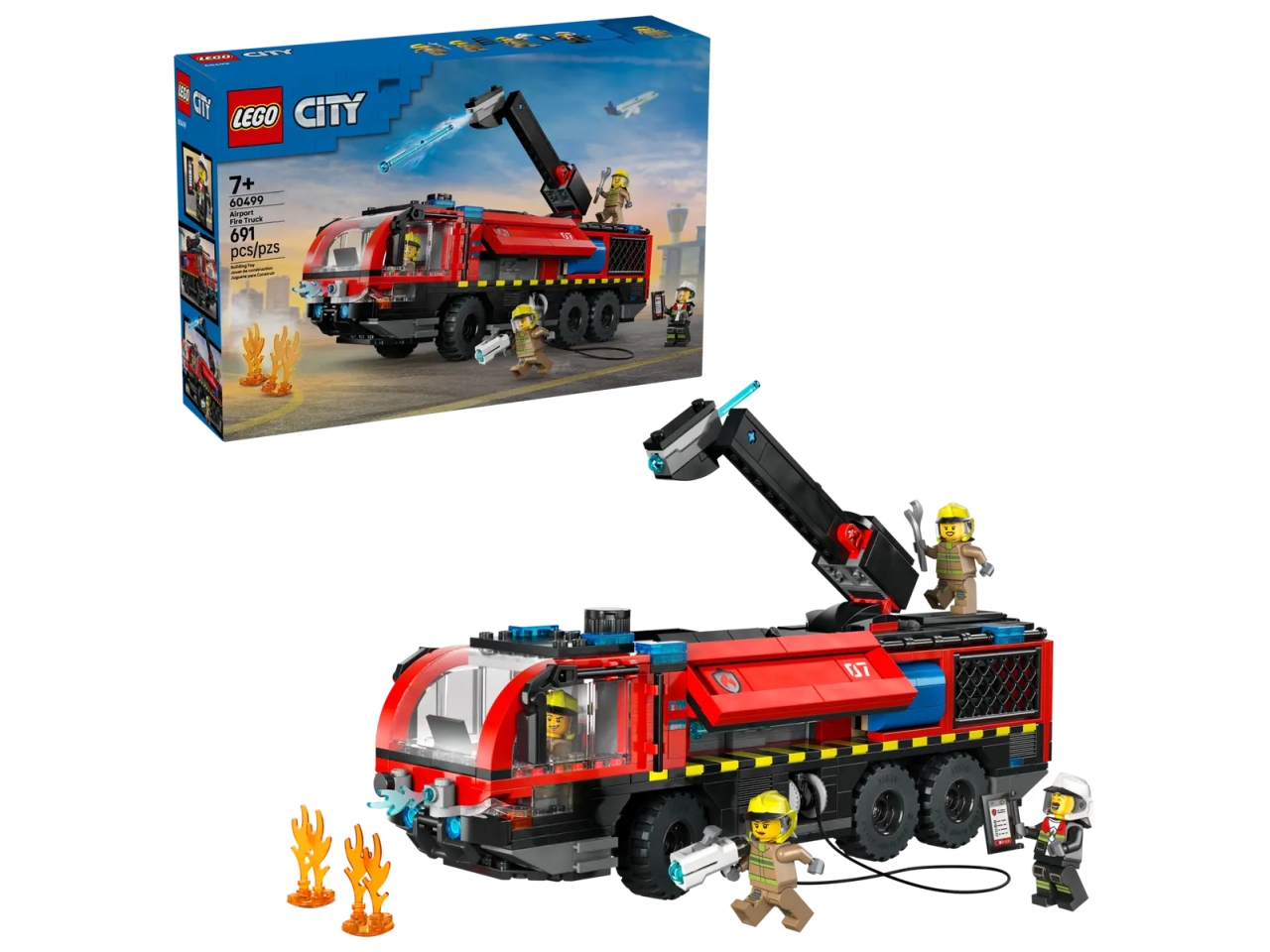 LEGO CITY FIRE AUTOPOMPA DELL’AEROPORTO 60499