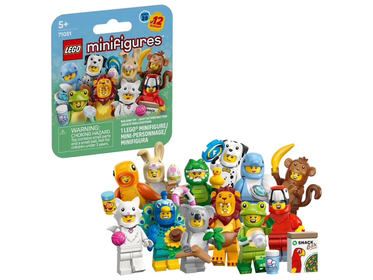 LEGO LEGO MINIFIGURES SERIE ANIMALI 28 71051