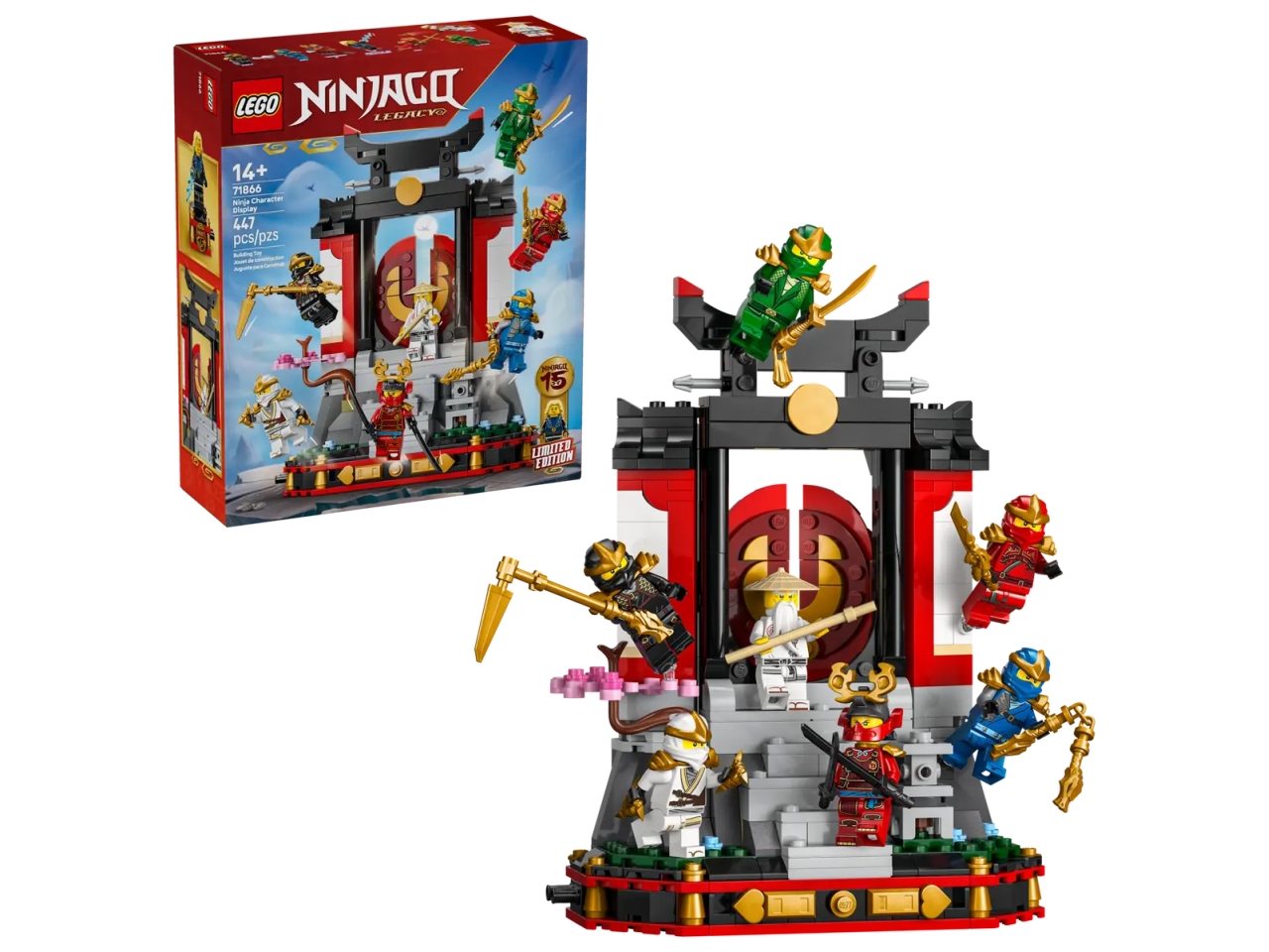 LEGO NINJAGO DISPLAY PERSONAGGI NINJA 15 ANN.71866 LEGO NINJAGO DISPLAY PERSONAGGI NINJA 15 ANN.71866