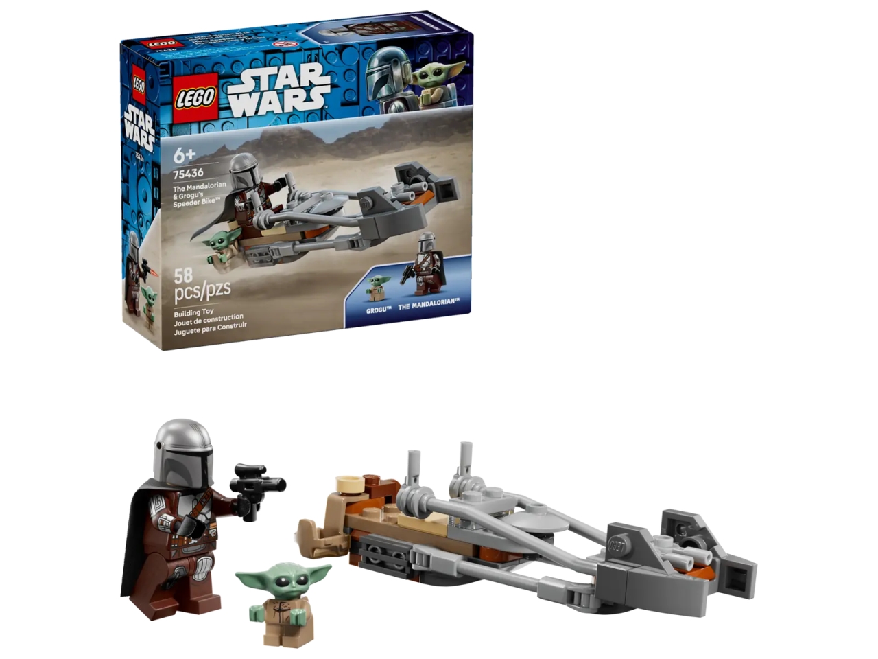 LEGO STAR WARS TM SPEEDER BIKE MANDALORIANO 75436