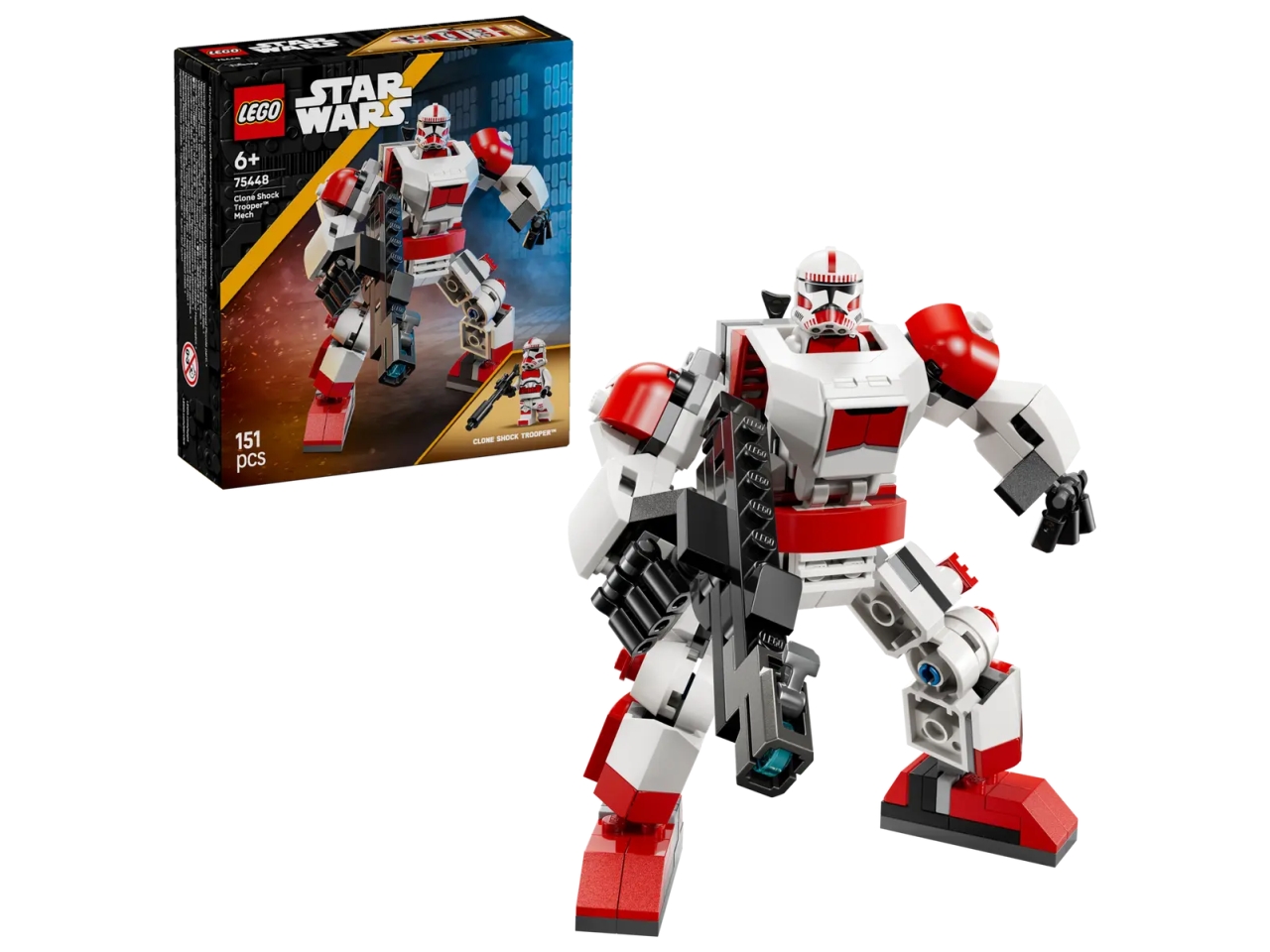 LEGO STAR WARS TM MECH CLONE SHOCK TROOPER 75448