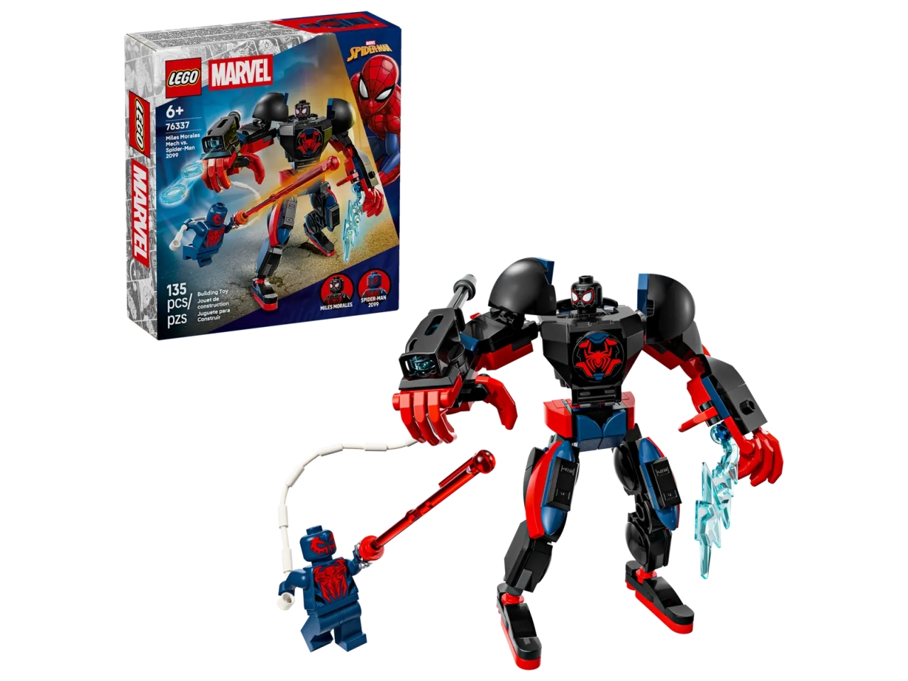LEGO SUPER HEROES MARVEL MECH MILES MORALES 76337