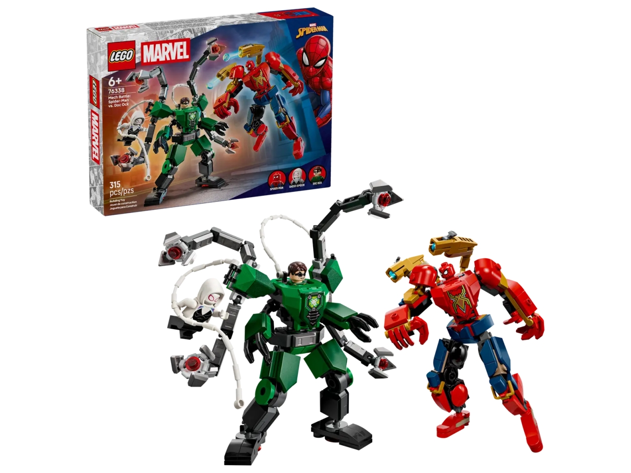 LEGO SUPER HEROES MARVEL BATTAGLIA MECH 76338