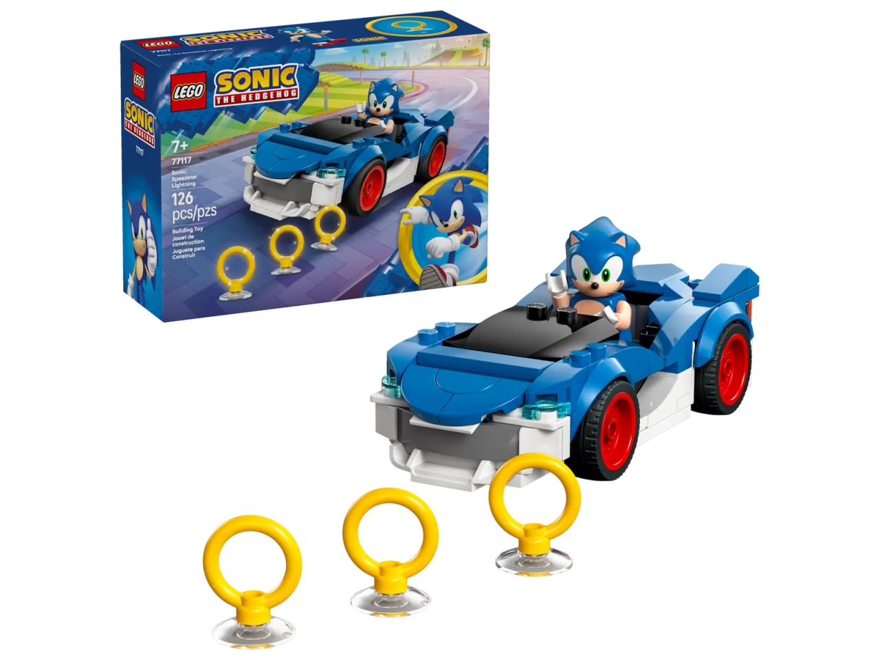 LEGO SONIC SONIC FULMINE SUPERSONICO 77117