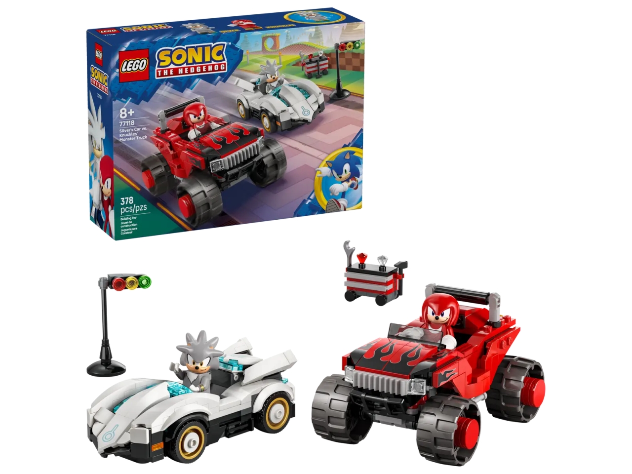 LEGO SONIC AUTO MONSTER TRUCK DI KNUCKLES 77118