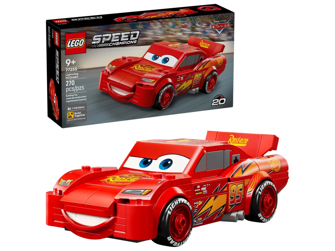 LEGO SPEED CHAMPIONS SAETTA MCQUEEN 77255