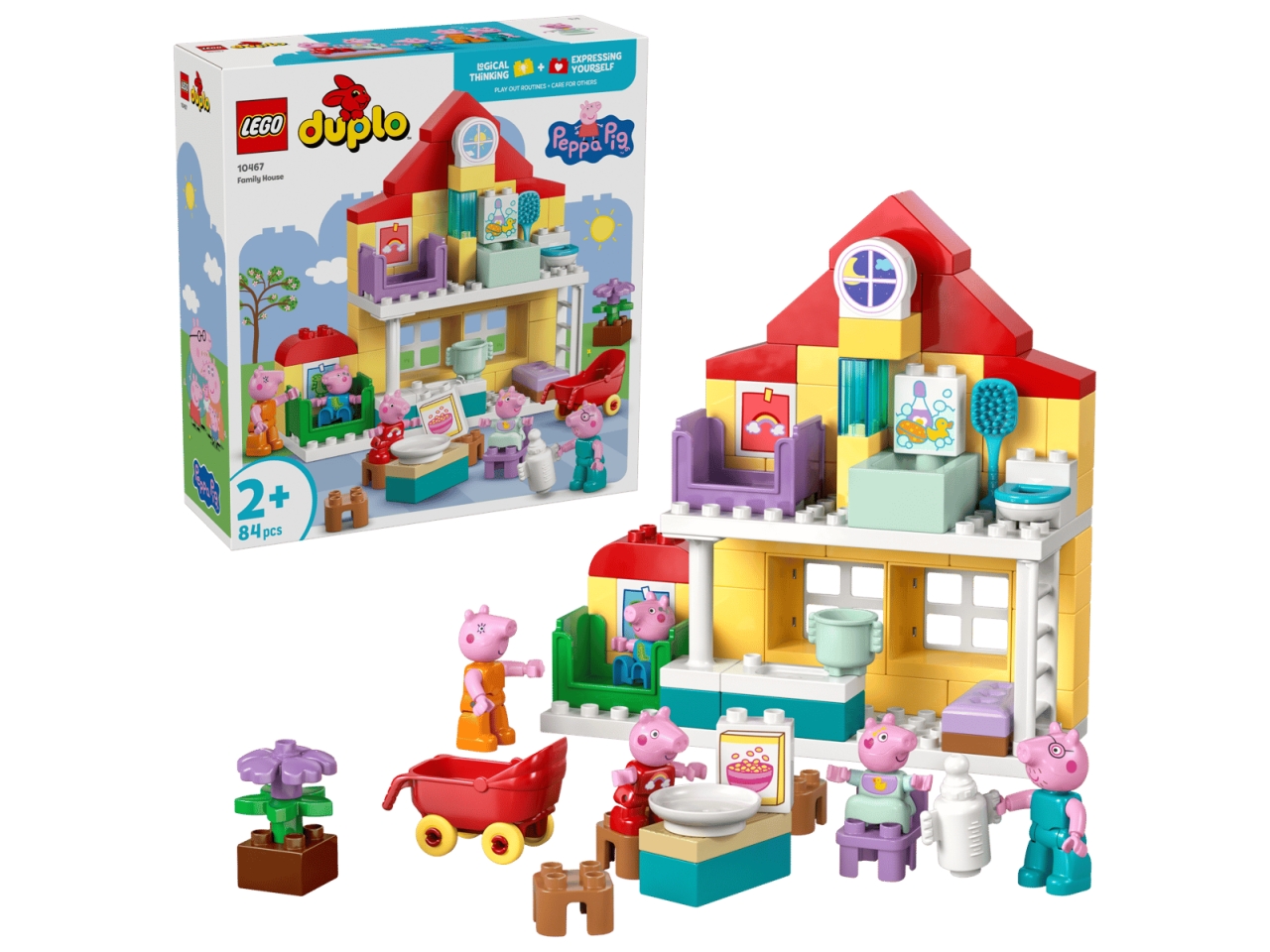 LEGO DUPLO PEPPA PIG VILLETTA FAMILIARE 10467