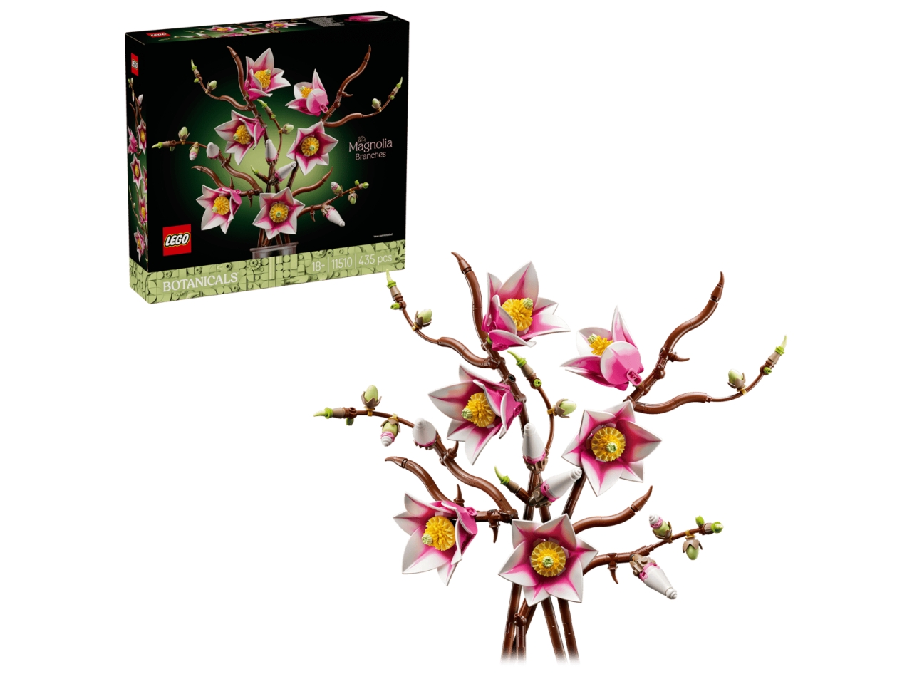 LEGO BOTANICALS RAMETTI DI MAGNOLIA 11510