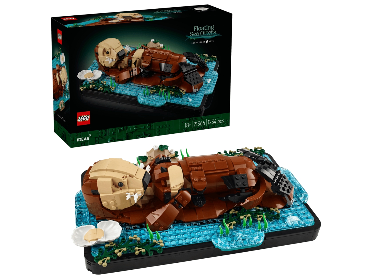 LEGO IDEAS LONTRE MARINE 21366