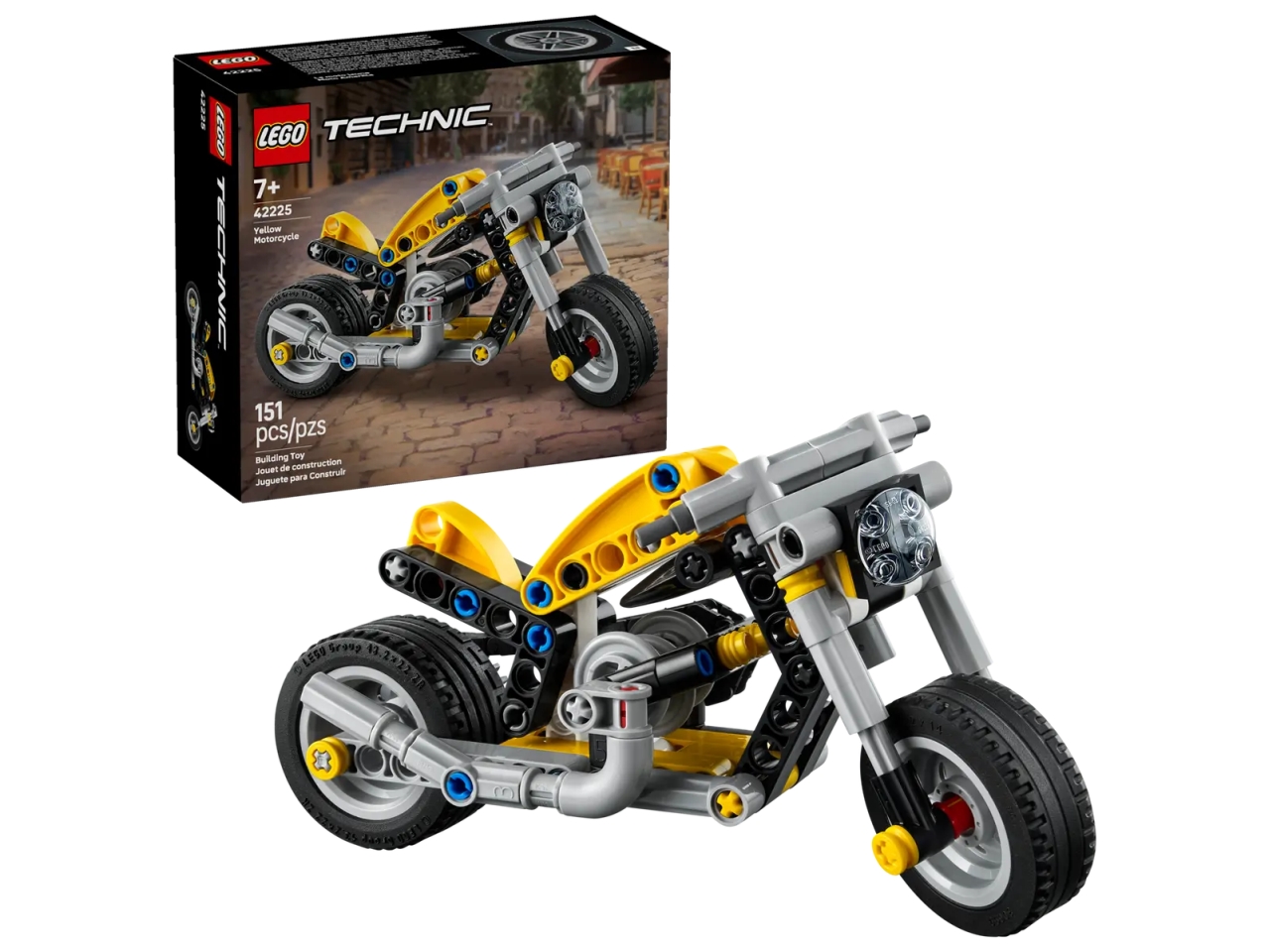 LEGO TECHNIC MOTO GIALLA 42225