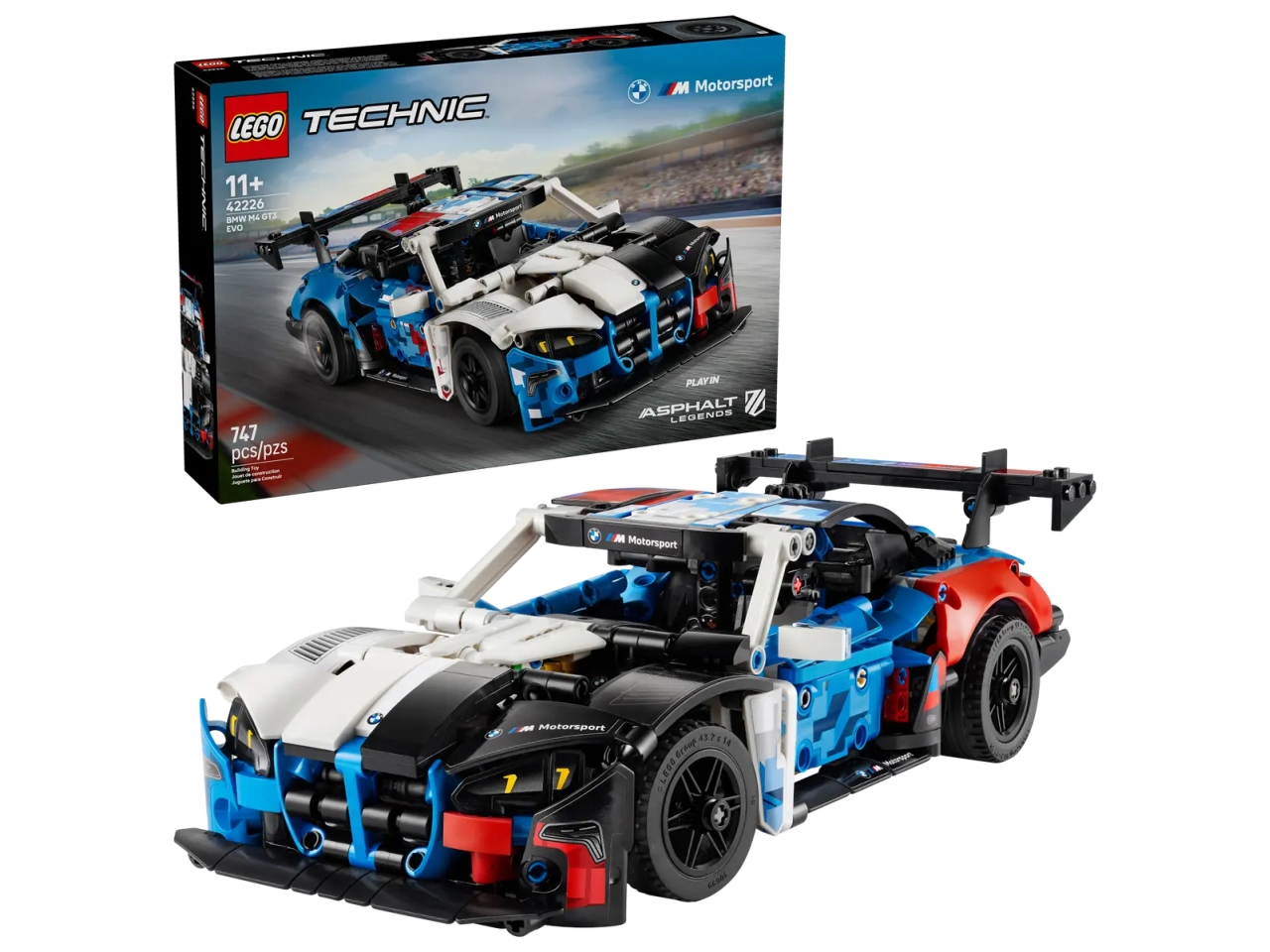 LEGO TECHNIC AUTO DA CORSA BMW M4 GT3 EVO 42226