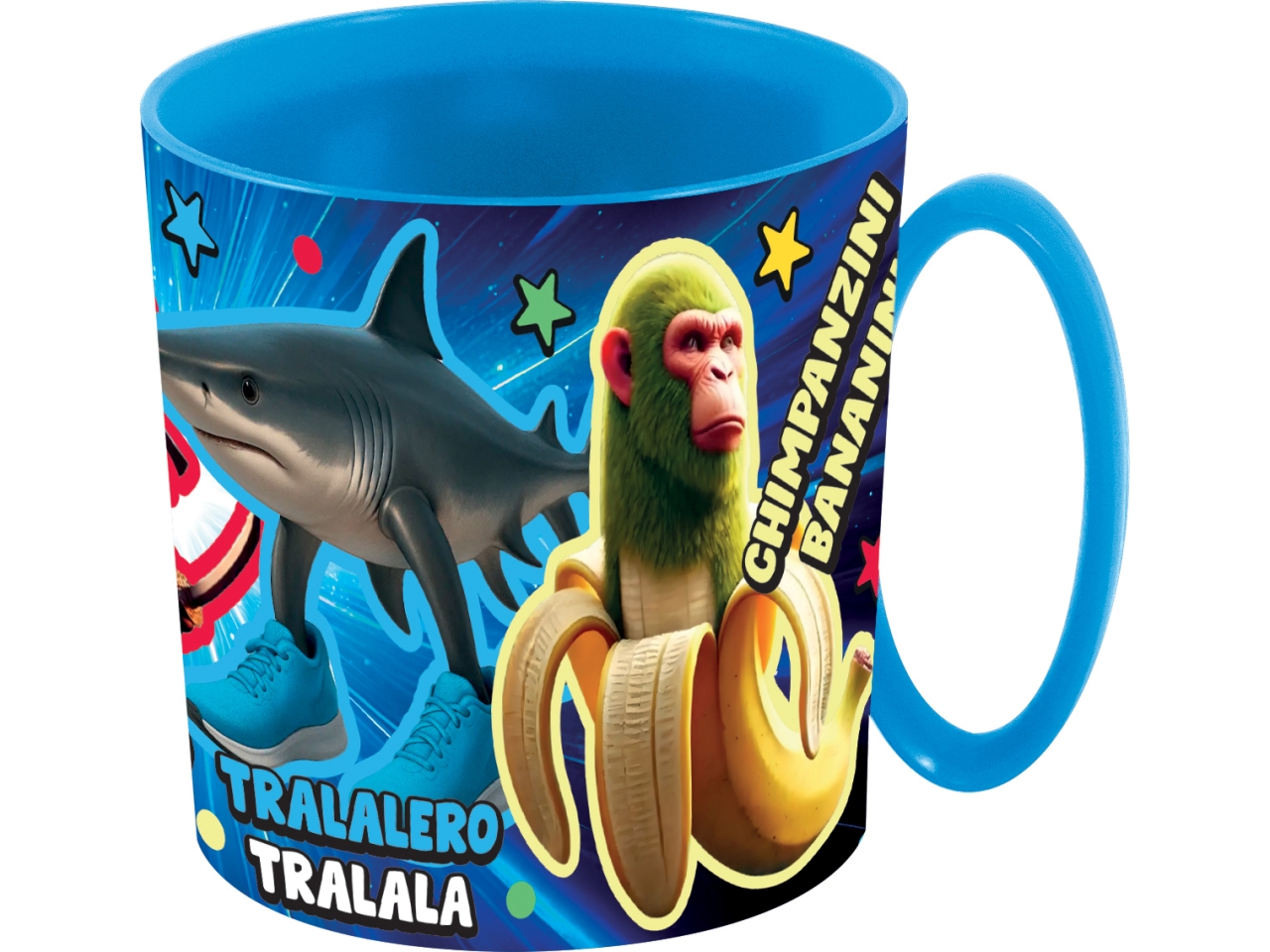 BRAINROT TAZZA PLASTICA 390ML MICROONDE ST20404