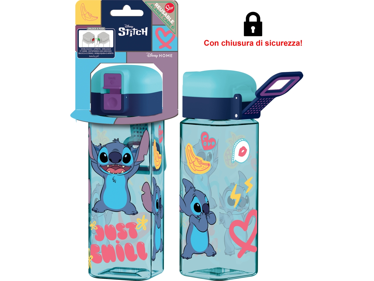 STITCH BORRACCIA QUADRATA SAFETY LOCK550ML ST75002