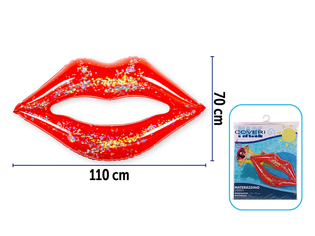 MATERASSINO LABBRA 110X70CM 7055078 MATERASSINO LABBRA 110X70CM 7055078