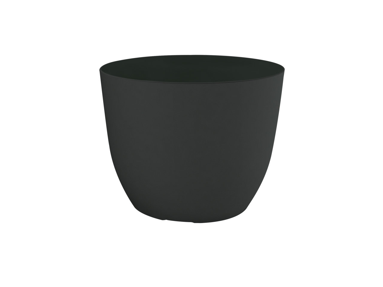 VASO CONCA PURE 13CM ANTRACITE 7613P