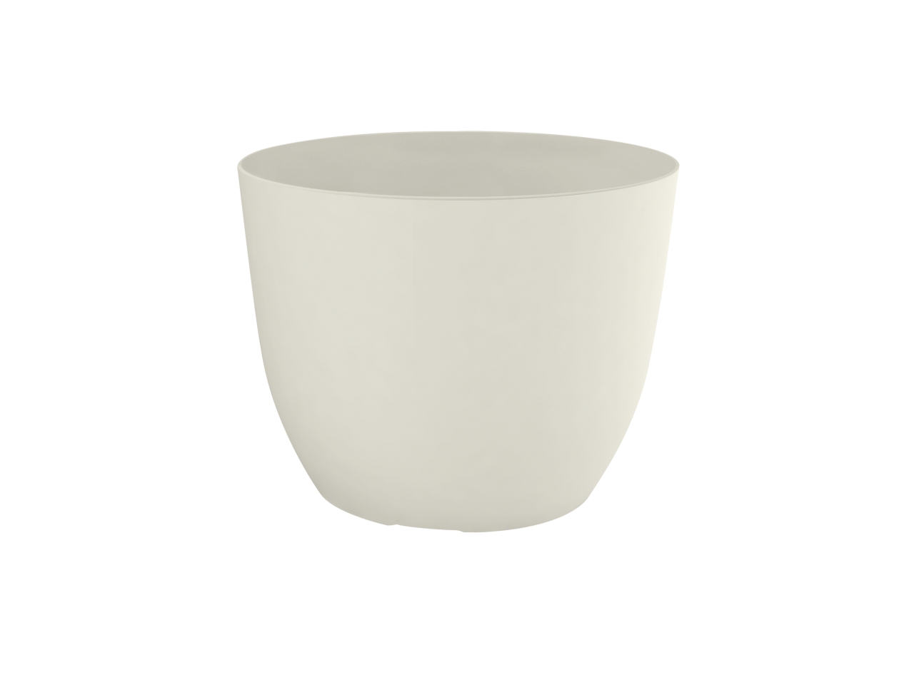 VASO CONCA PURE 17CM AVORIO 7617AVO