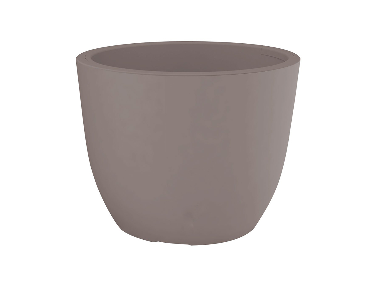 VASO CONCA PURE 20CM TORTORA 7620T