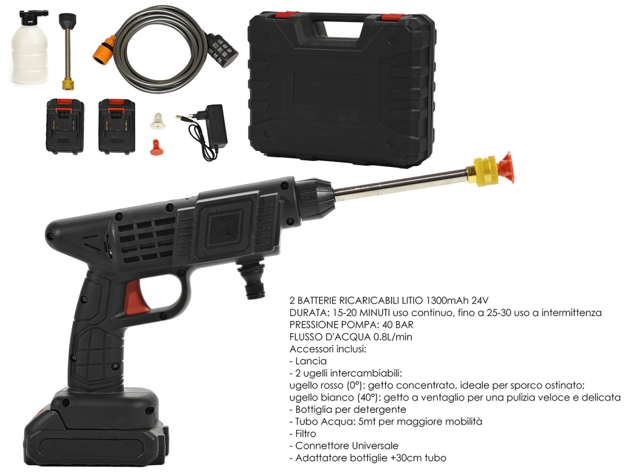 IDROPULITRICE A BATTERIA 24V 200W516830