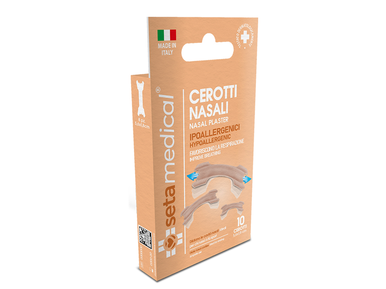 CEROTTI NASALI SET DA 10 CEROTTI 62092 CEROTTI NASALI SET DA 10 CEROTTI 62092