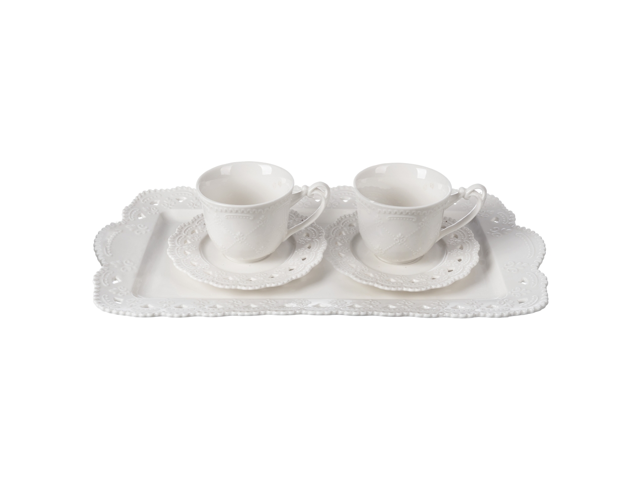 KATHREEN VASSOIO 39.5×22 C/2 TAZZE TE’ IN04037 KATHREEN VASSOIO 39.5×22 C/2 TAZZE TE’ IN04037