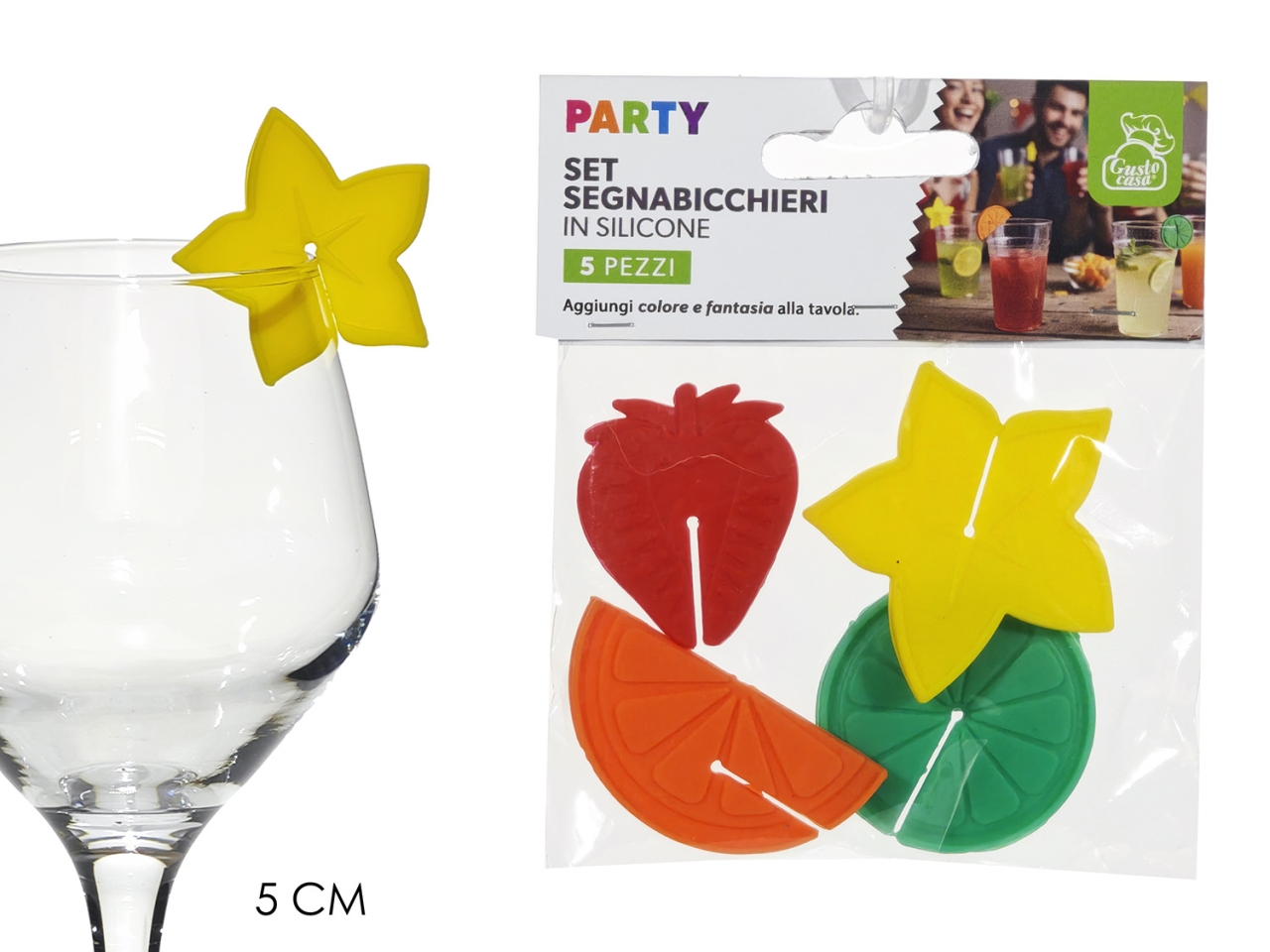 SEGNABICCHIERI 5PZ 746454 SEGNABICCHIERI 5PZ 746454