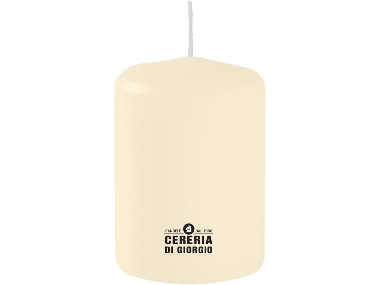 CANDELA MOCCOLO 7X10CM AVORIO 3182.02