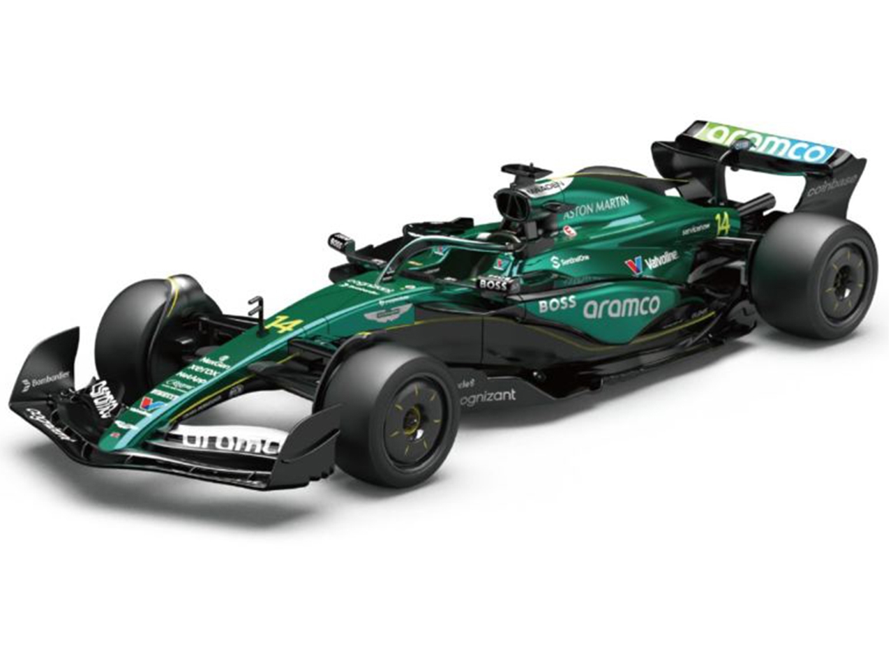 AUTO ASTON MARTIN F1 GREEN SCALA 1:24 0836 AUTO ASTON MARTIN F1 GREEN SCALA 1:24 0836