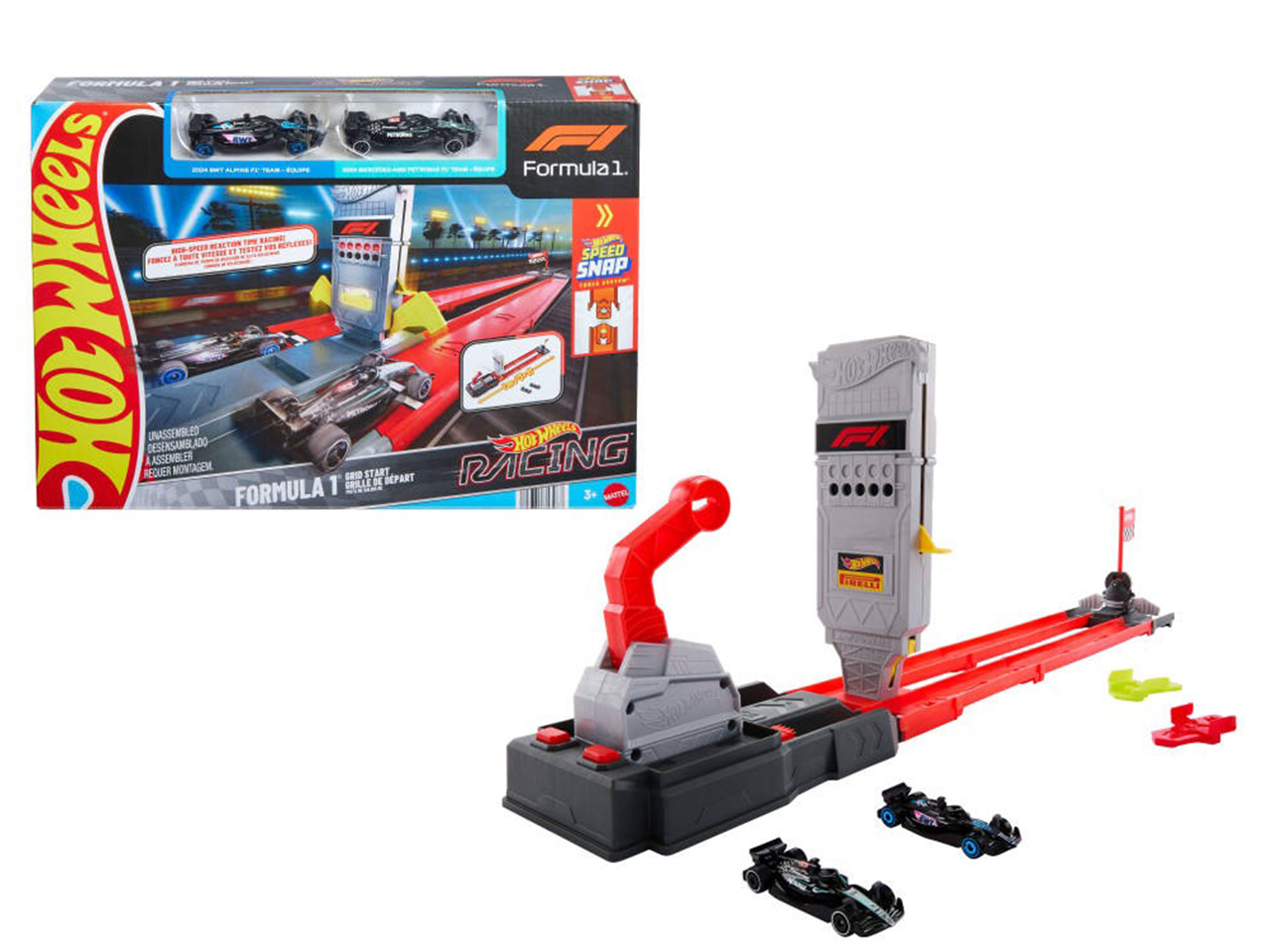 HOT WHEELS RACE F1 GRID START JKM88-0