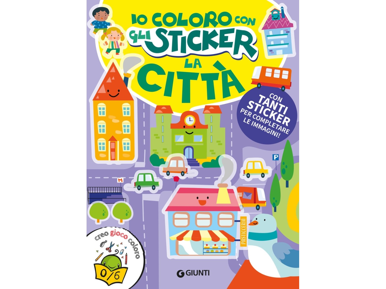 IO COLORO CON GLI STICKER CITTA’ 59778A IO COLORO CON GLI STICKER CITTA’ 59778A