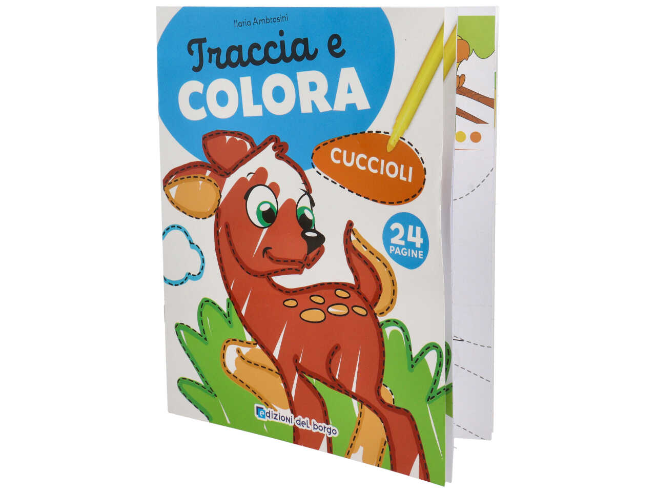 CUCCIOLI – TRACCIA E COLORA 60755A CUCCIOLI – TRACCIA E COLORA 60755A