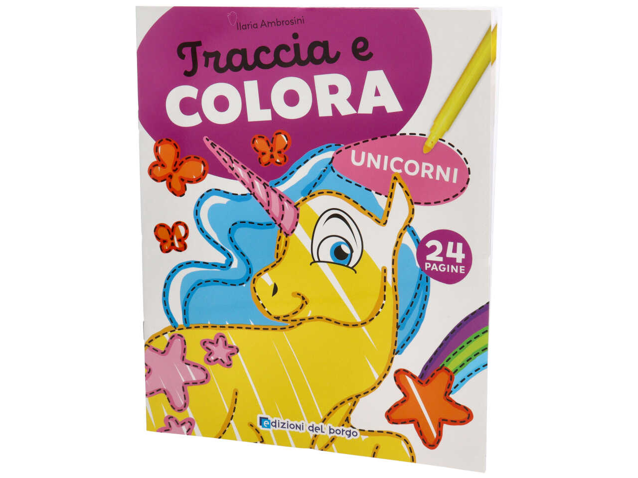 UNICORNI – TRACCIA E COLORA 60758A UNICORNI – TRACCIA E COLORA 60758A