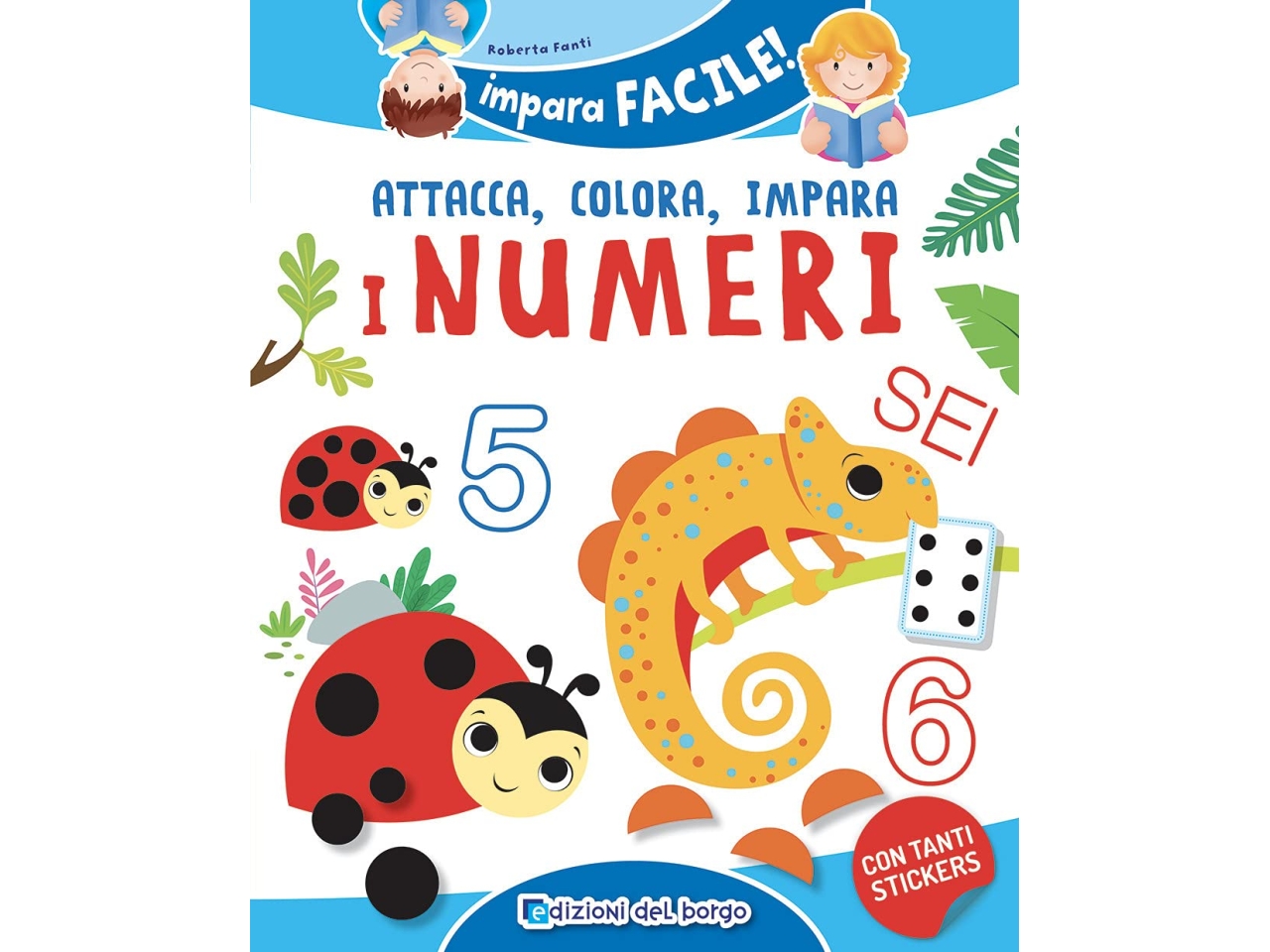 ATTACCA COLORA IMPARA I NUMERI 84094N