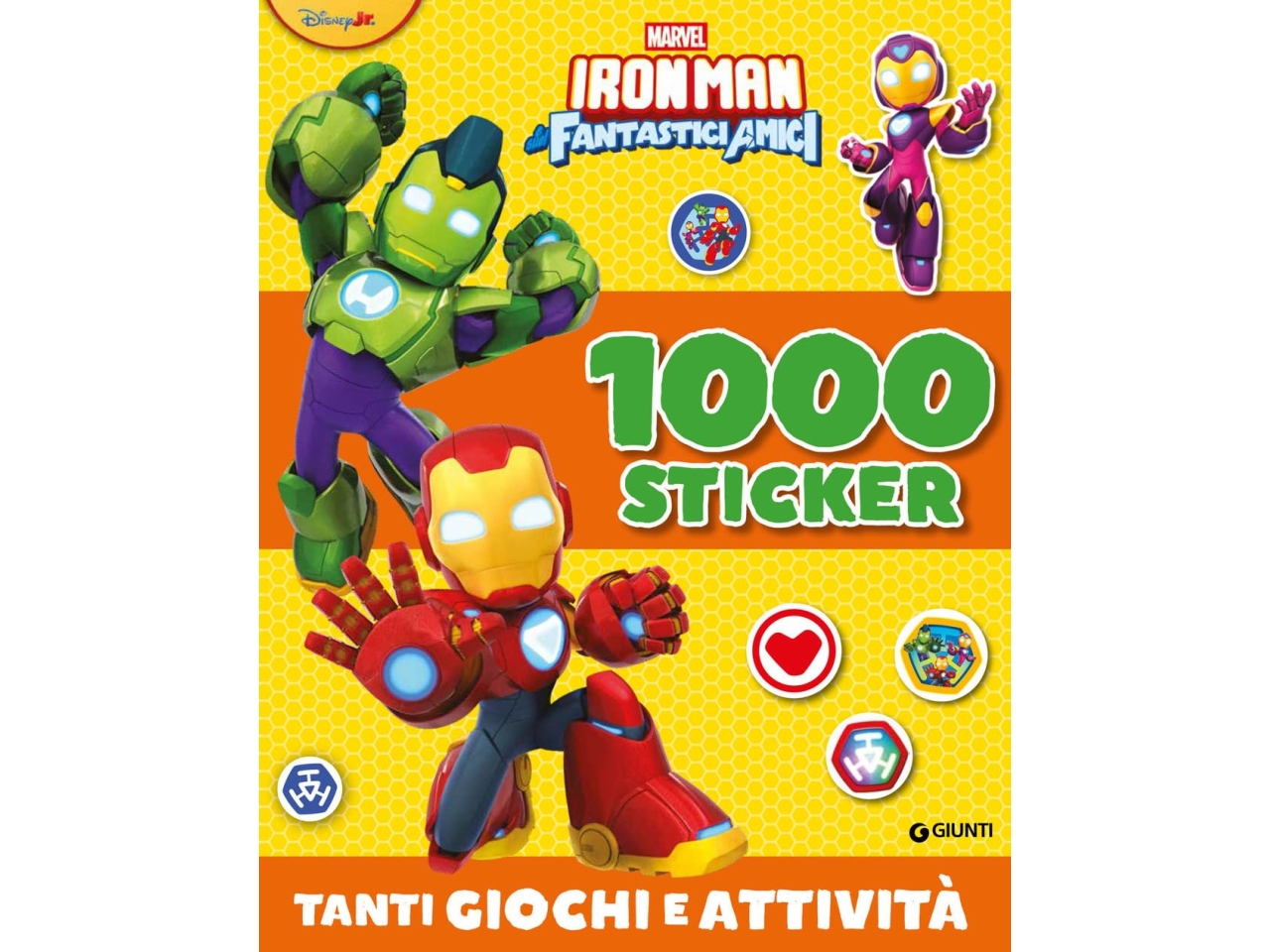 SPIDEY/IRON MAN 1000 STICKERS W1100A