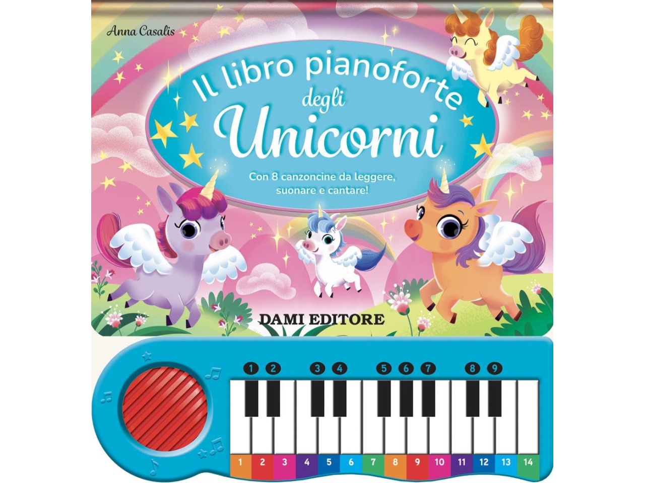 LIBRO PIANOFORTE DEGLI UNICORNI 60768A