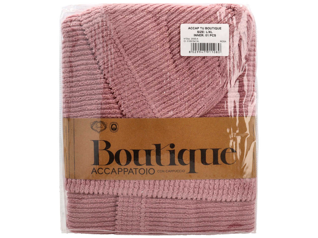 ACCAPPATOIO TU BOUTIQUE ROSA TG L/XL 01691541XL