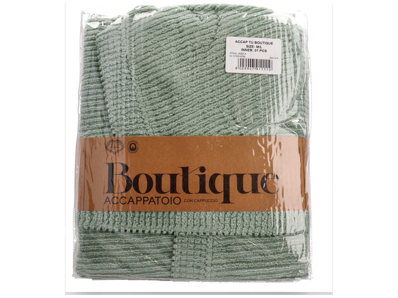 ACCAPPATOIO TU BOUTIQUE SALVIA TAGLIA M/L01691576L