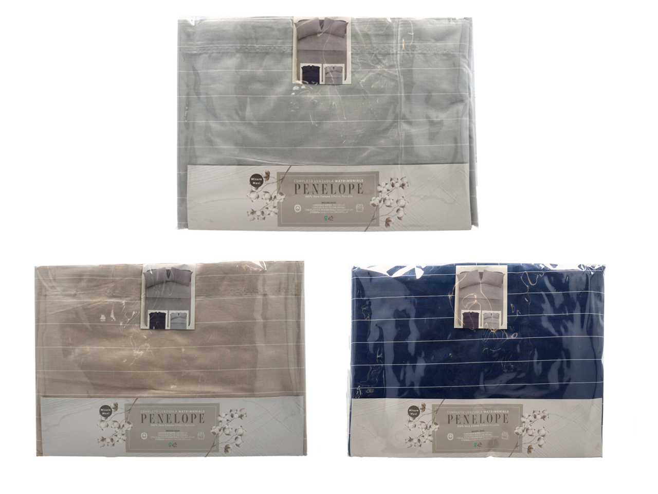 COMPLETO LENZUOLA PENELOPE 2 2 PIAZZE 05398604