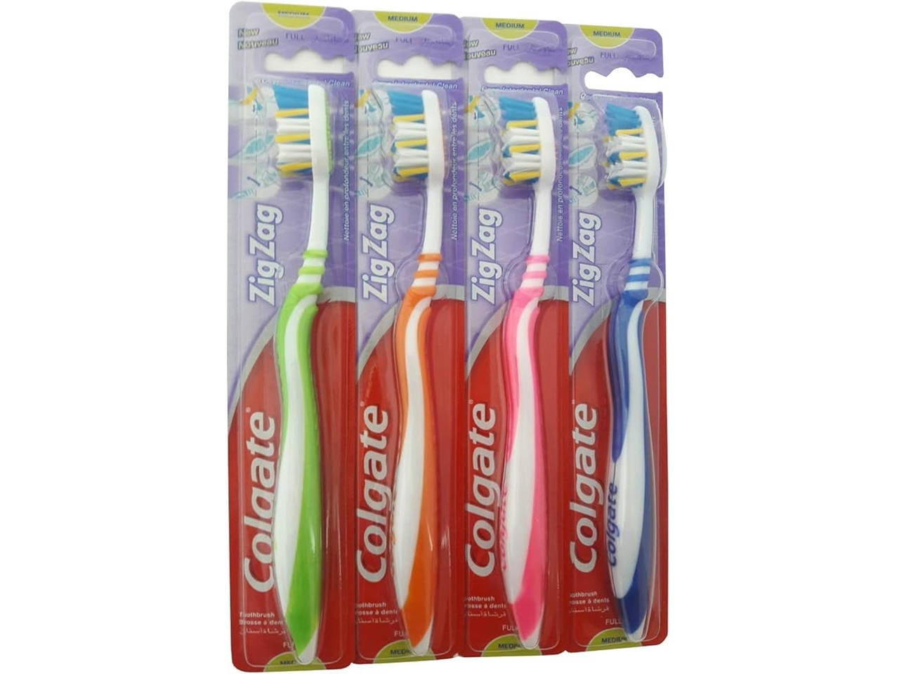 COLGATE SPAZZOLINI ZIG ZAG PLUS MEDIO $