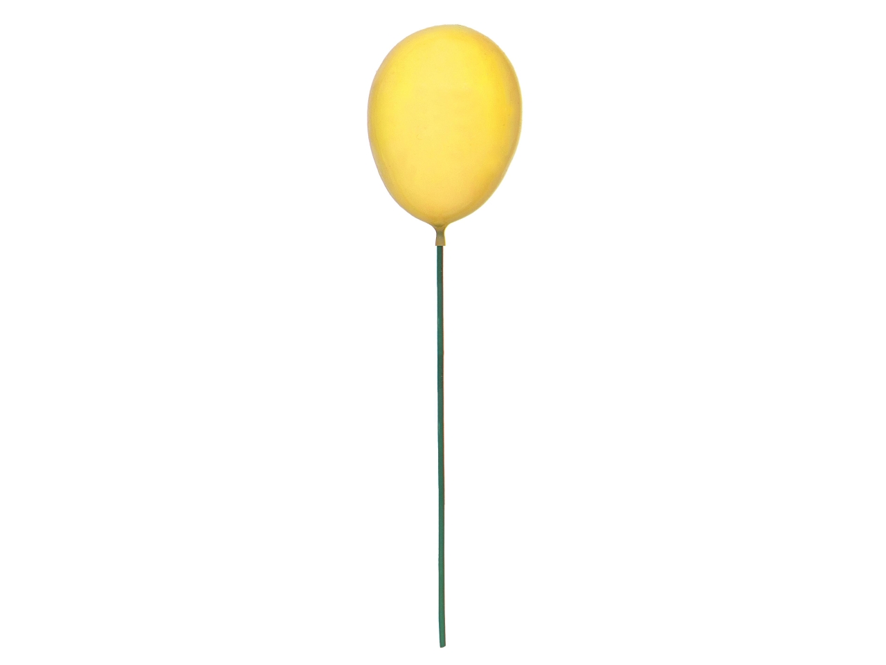 PALLONCINI D.2,5XH.11CM 12PZ GIALLO F198 25