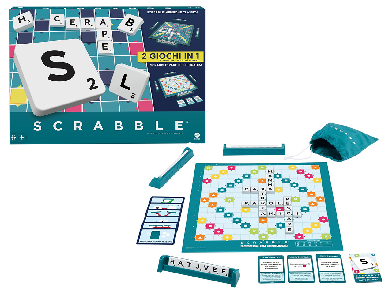 GIOCO SCRABBLE REFRESH ITALIA HXW03-0