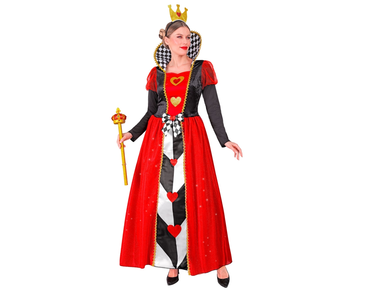 COSTUME ADULTO REGINA DI CUORI TG.L 22353