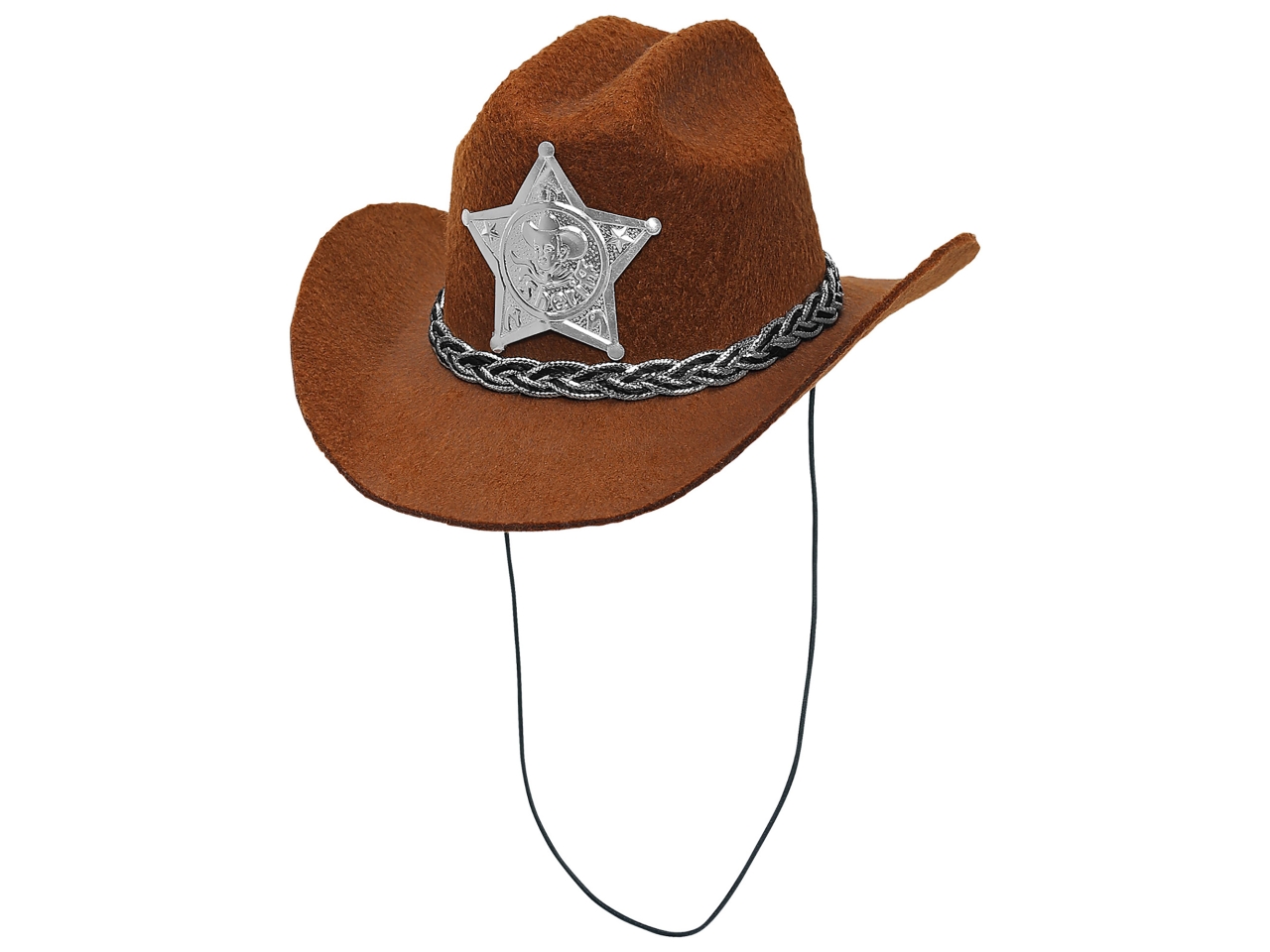 CAPPELLO MINI COWBOY FELTRO MARRONE 68571