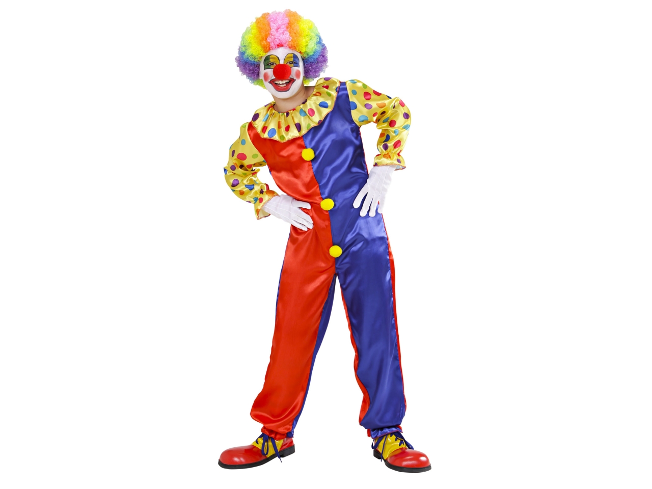 COSTUME PAGLIACCIO 140CM 8-10 ANNI 95457