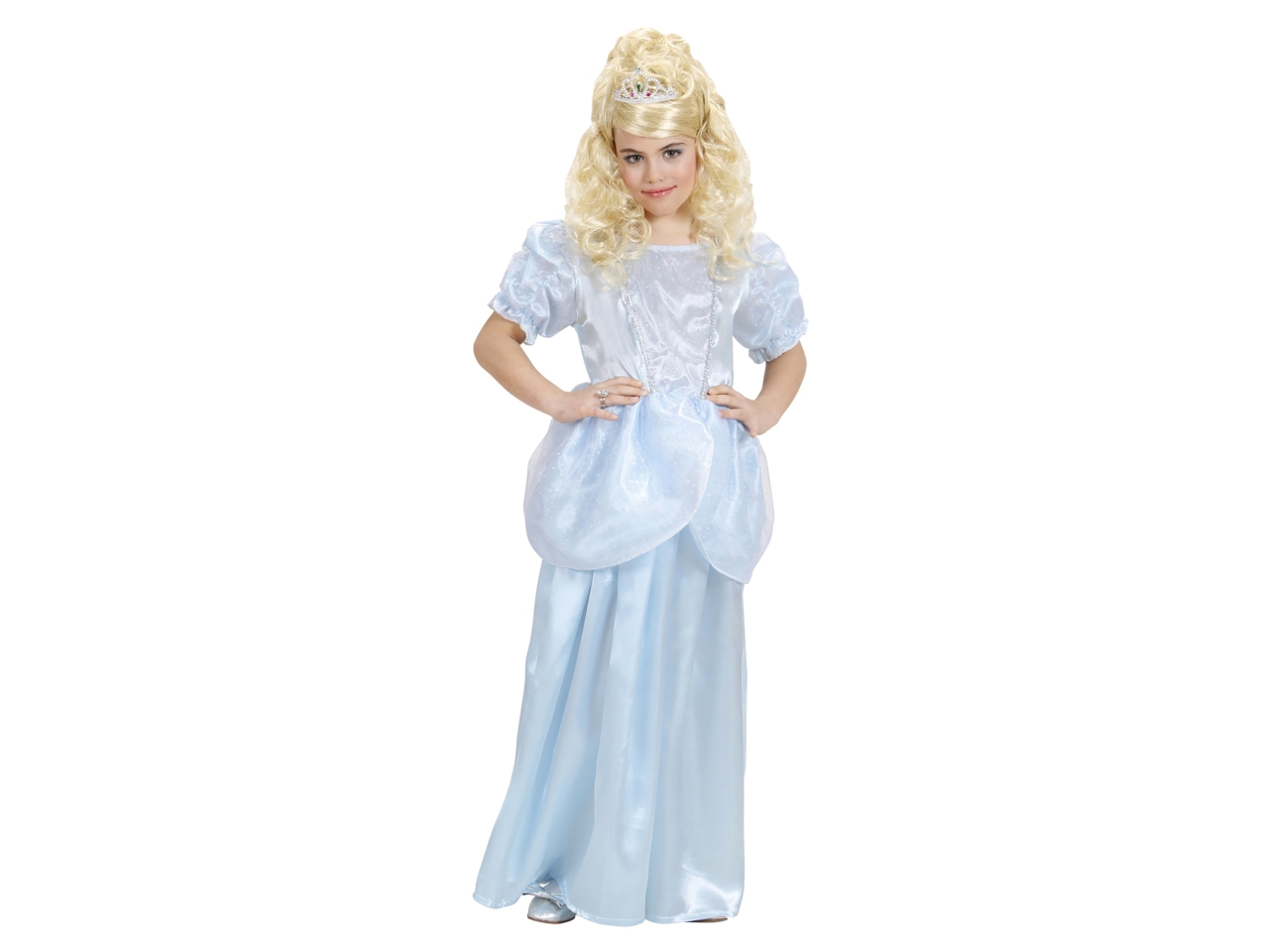 COSTUME PRINCIPESSA AZZURRA 140CM 8-10 ANNI 12797