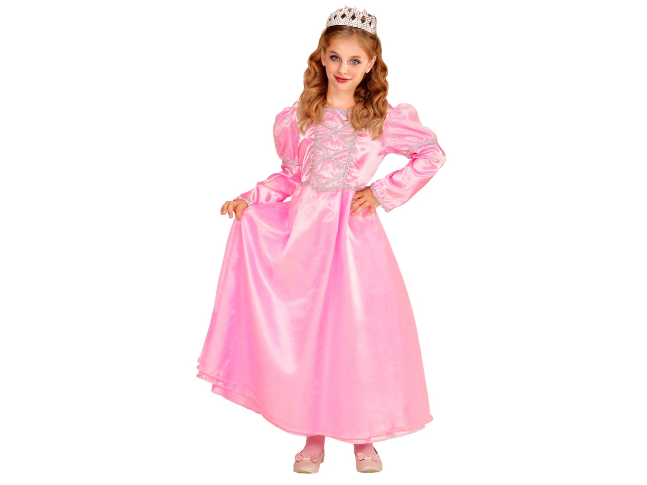 COSTUME PRINCIPESSA ROSA 140CM 8-10 ANNI 03917