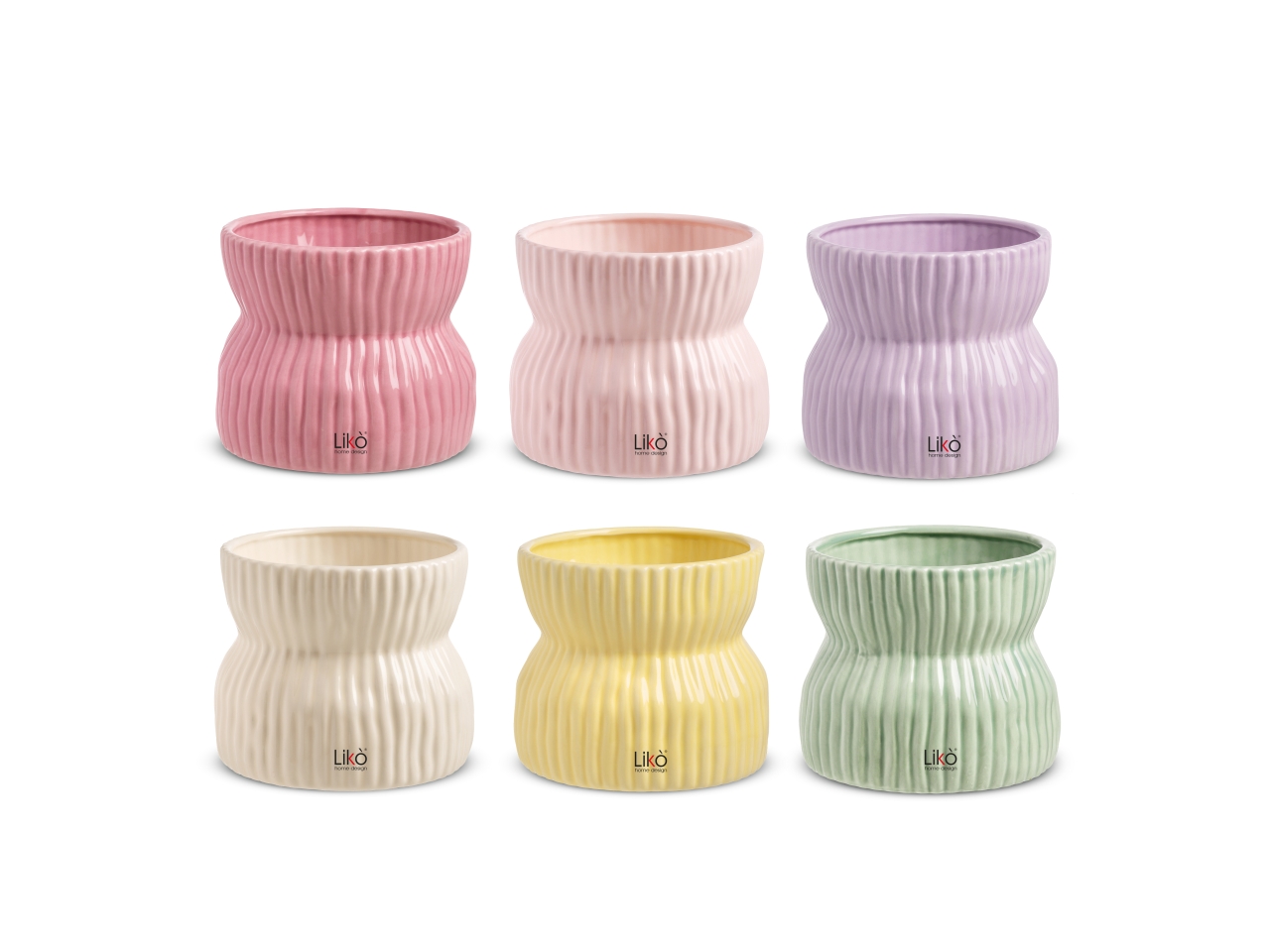 LINFA CACHEPOT D.14,5XH.12,5CM 6 ASS. CR313/14AS LINFA CACHEPOT D.14,5XH.12,5CM 6 ASS. CR313/14AS