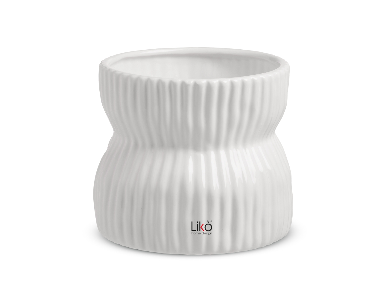 LINFA CACHEPOT D.14,5XH.12.5CM BIANCO CR313/14W LINFA CACHEPOT D.14,5XH.12.5CM BIANCO CR313/14W